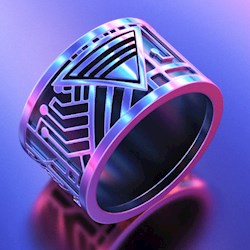Alien Forms - Sci-fi geek jewelry art.