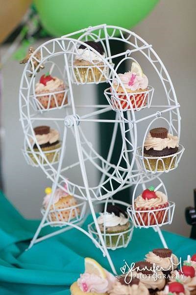 Carnival wedding big wheel cakes