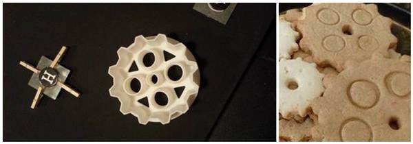 Gears cookie cutters