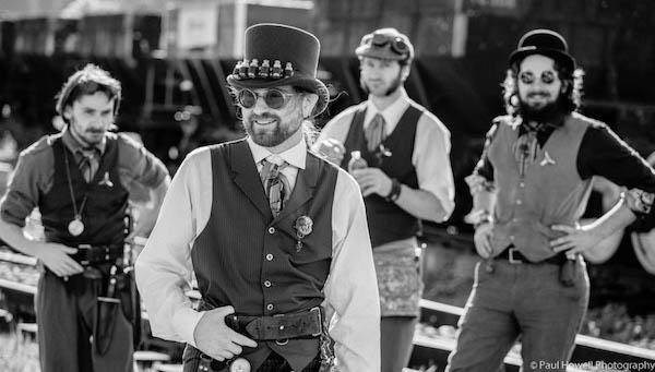 Steampunk groom