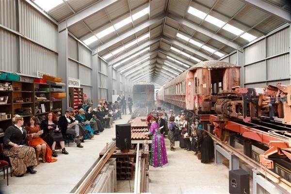 Rimutaka railway shed