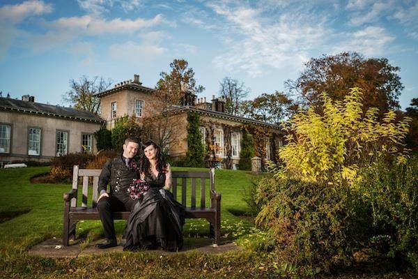 Halloween wedding at Thainstone House, Aberdeenshire