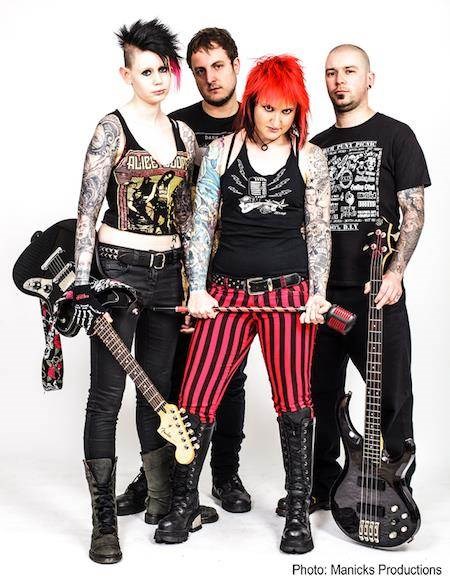 Sleazy-Punk band DRAG from Birmingham.