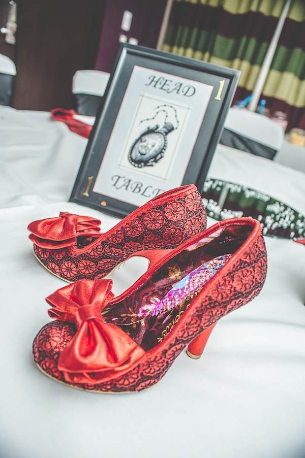Irregular Choice shoes for an alternative bride.
