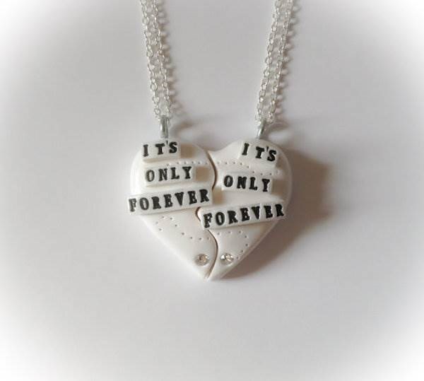 Labyrinth Inspired 'Broken Heart' double necklace from Always Alternative