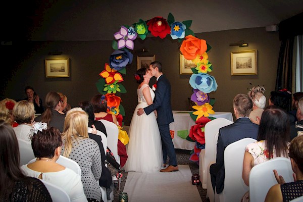 Day of the Dead wedding ceremony