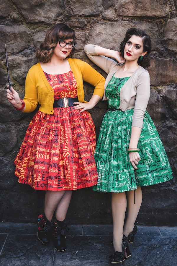 Harry Potter Houses vintage dresses from Sarsparilly | Misfit Wedding